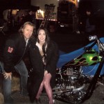 Megan Fox....using our bikes for the movie Jennifers Body